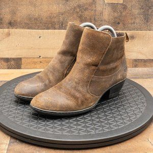 Born Womens Boots Distressed Size 8.5M